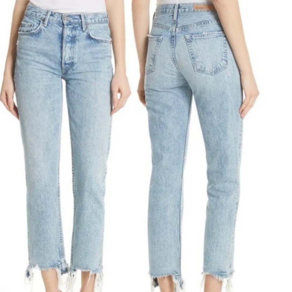GRLFRND Helena High Rise Jeans In Collision 28